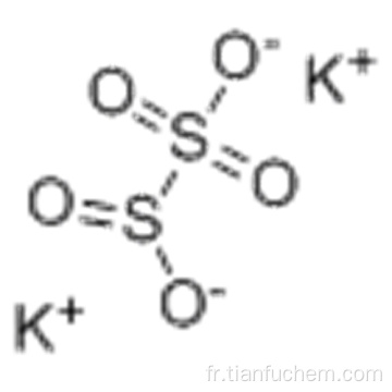 METABISULFITE DE POTASSIUM CAS 16731-55-8